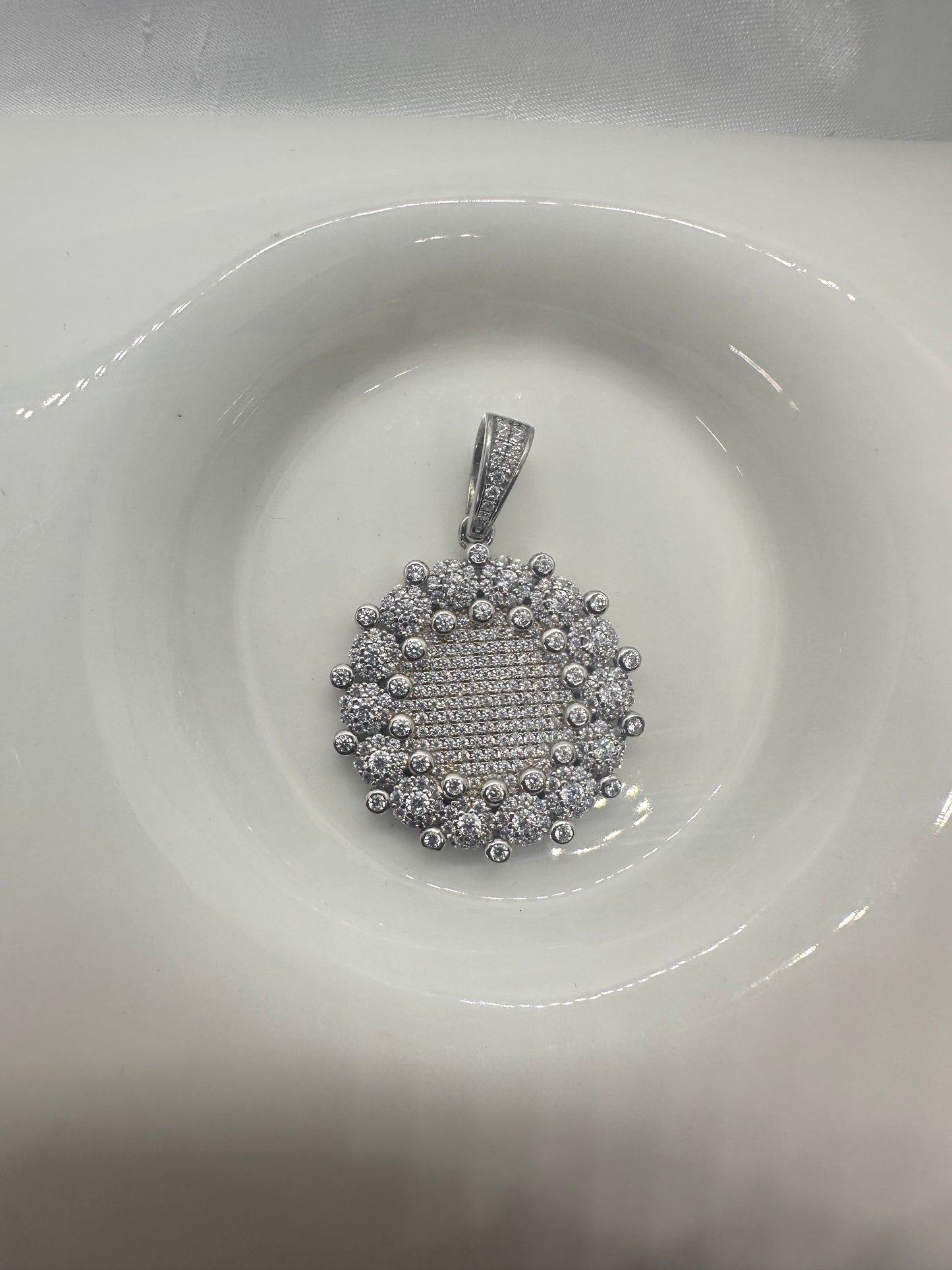 Fancy Silver Pendant
