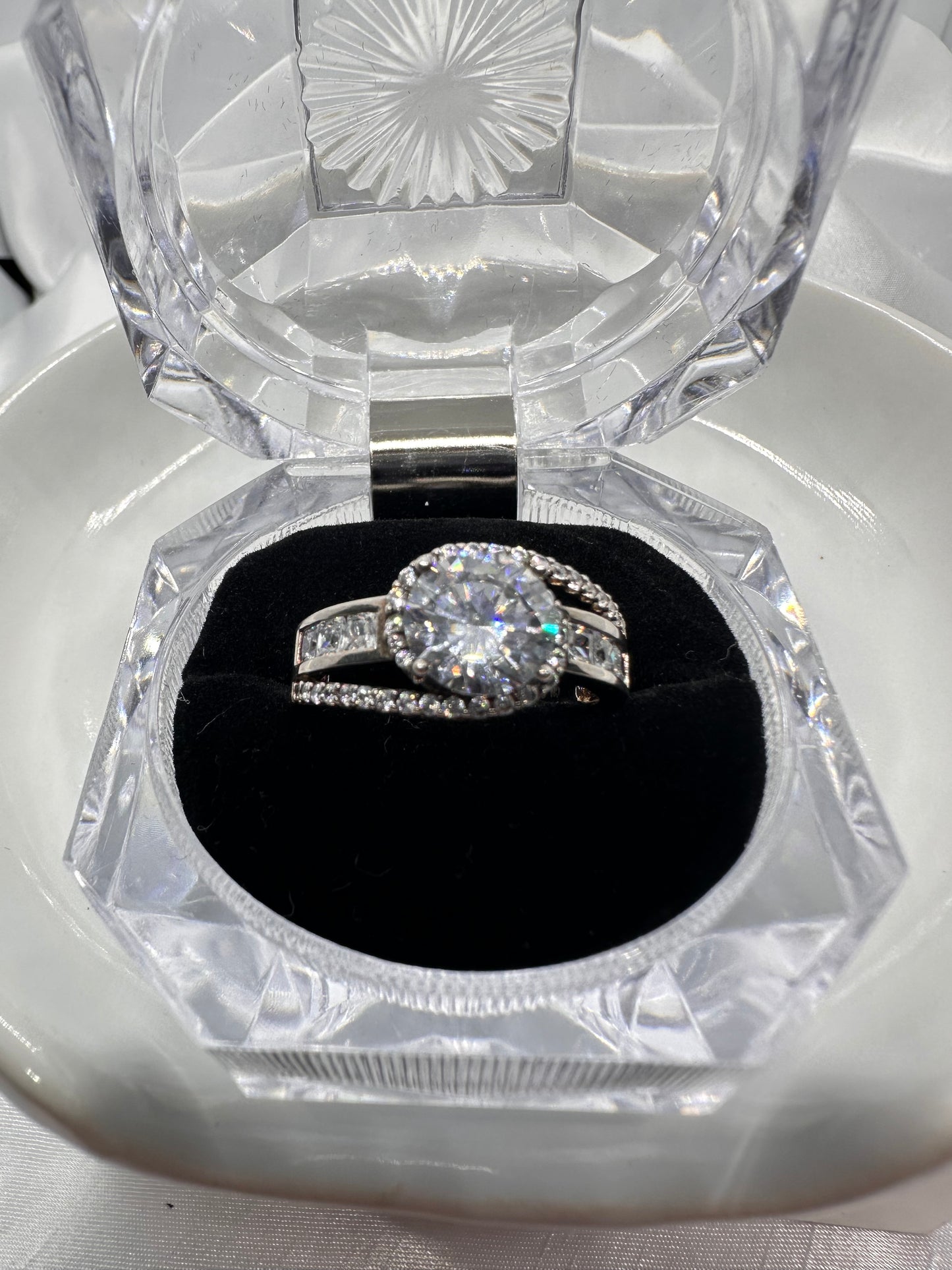 Engagement Silver Ring