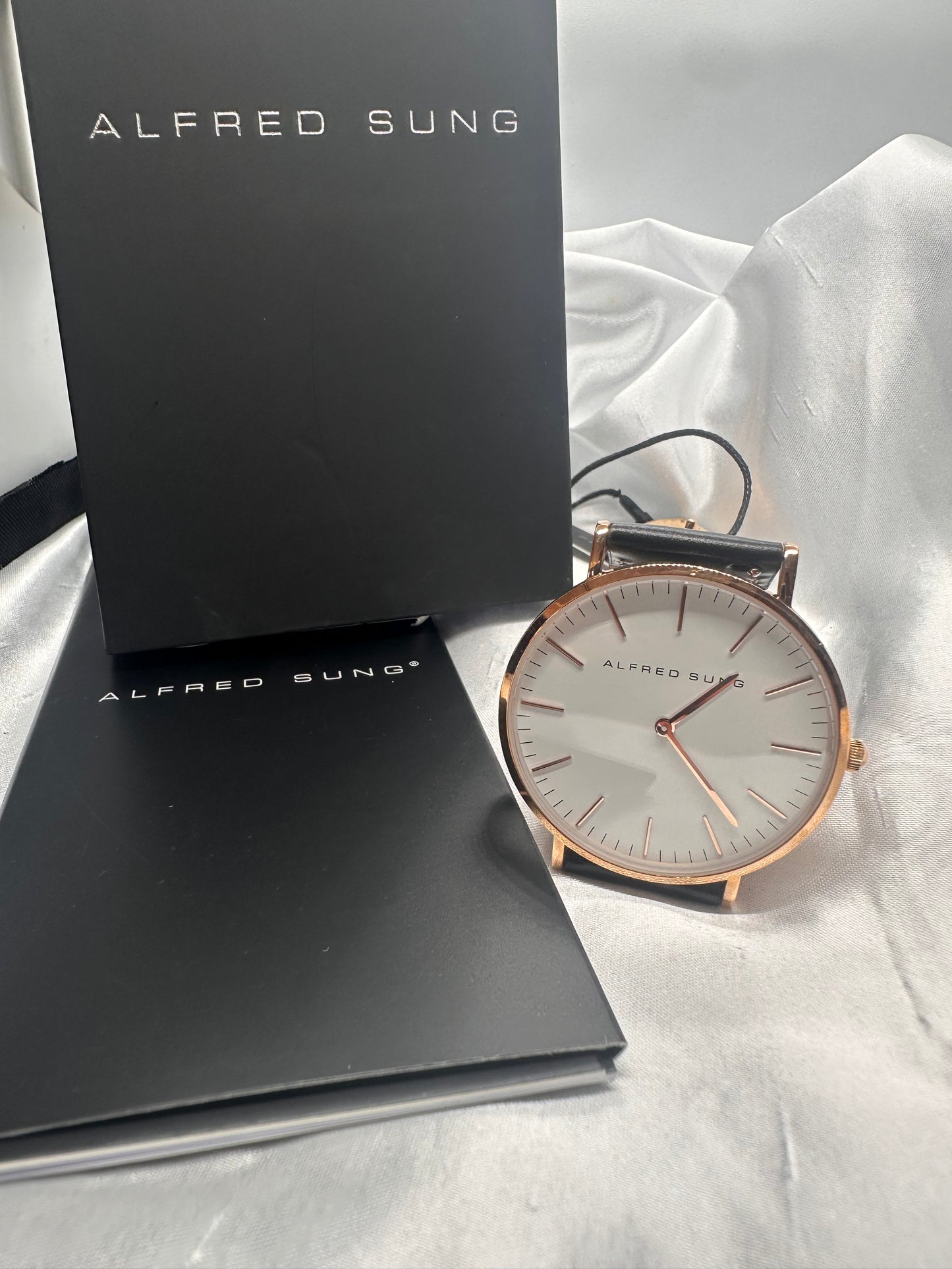 Slim Gold Rose / Black