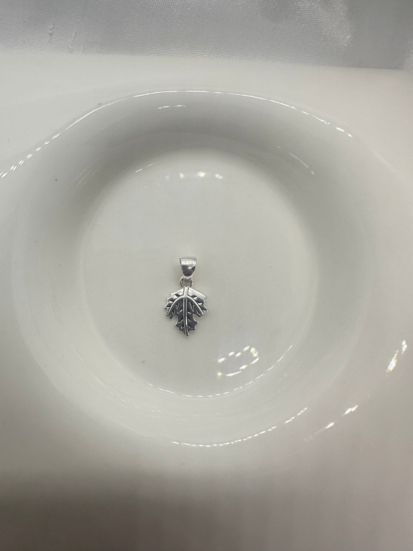 Leaf Silver Pendant