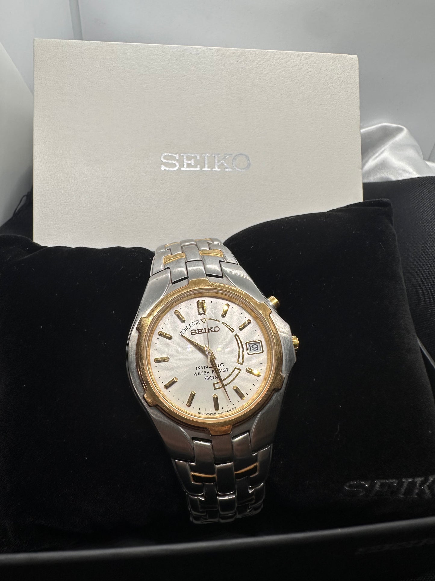 Seiko Watch Kinetic