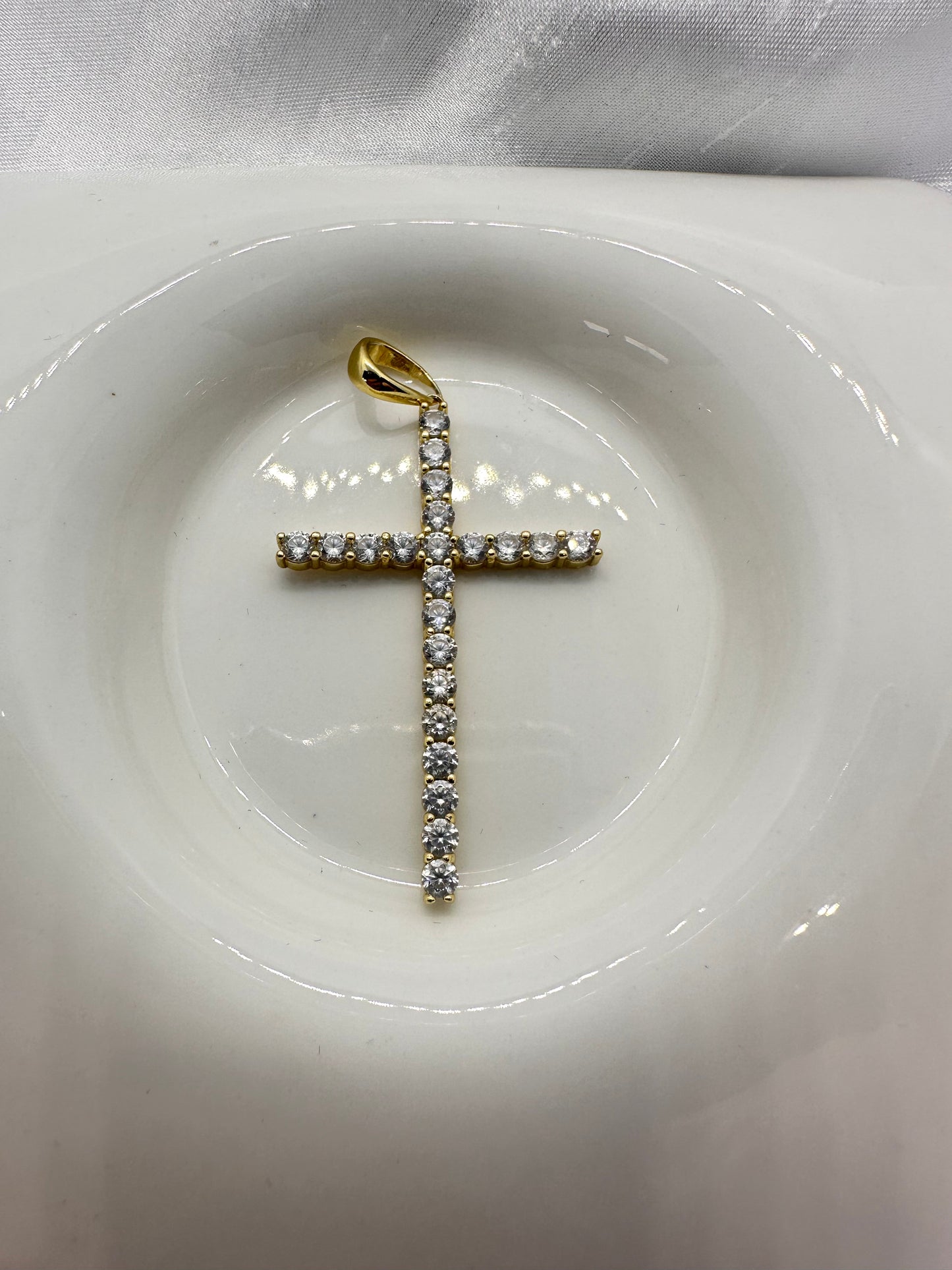 Slim Stone Cross