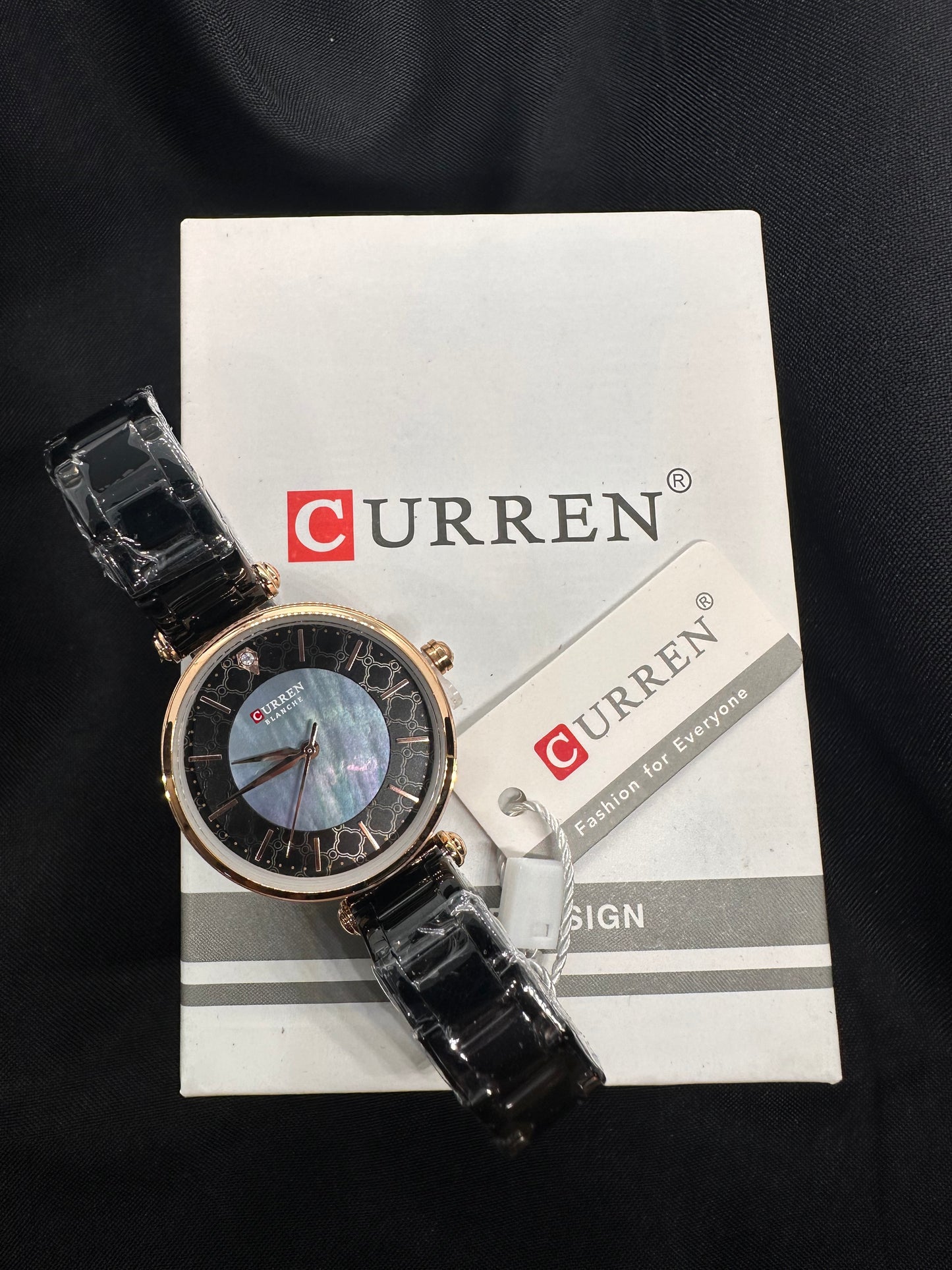 Curren Black /Gold Rose