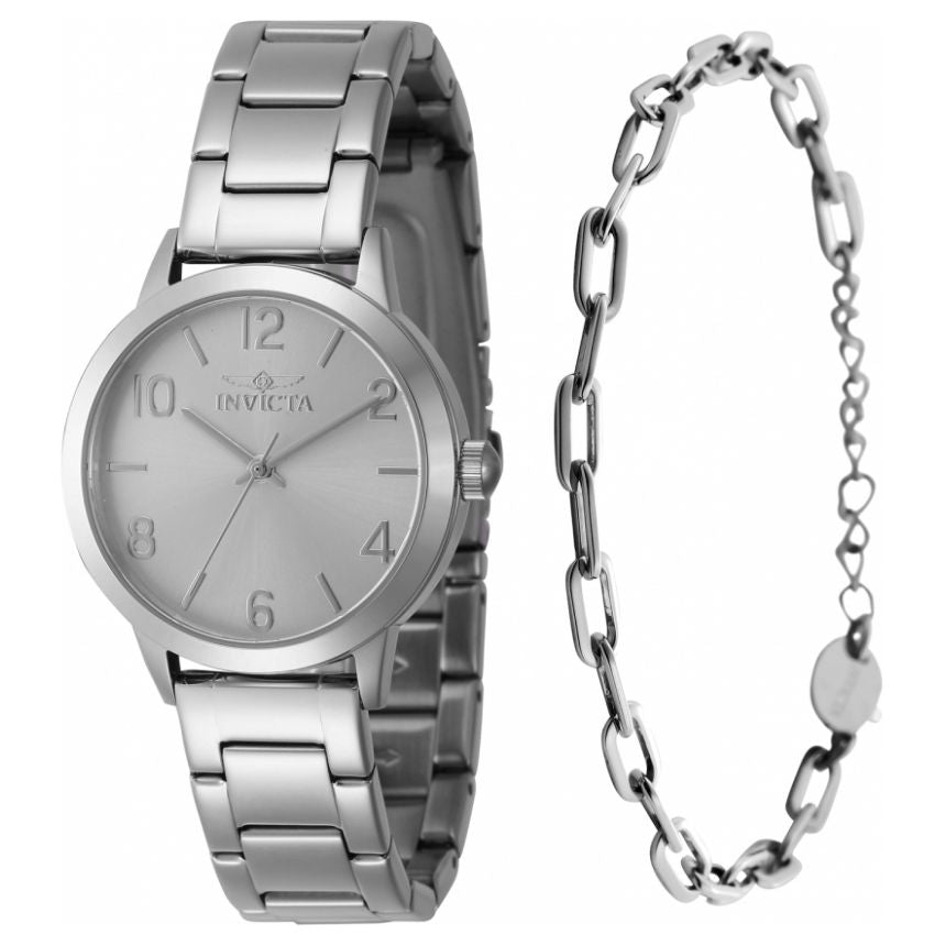 INVICTA INV47270 WOMEN’S WILDFLOWER SILVER BRACELET WATCH
