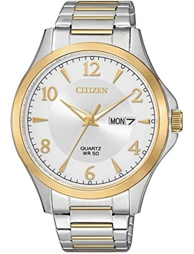 CITIZEN QUARTZ GENTS SILVER DIAL