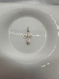 Silver Jesus Cross