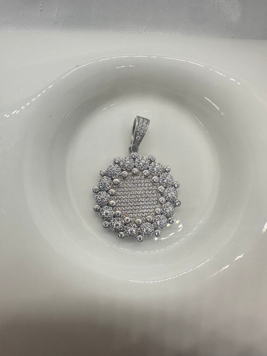 Fancy Silver Pendant