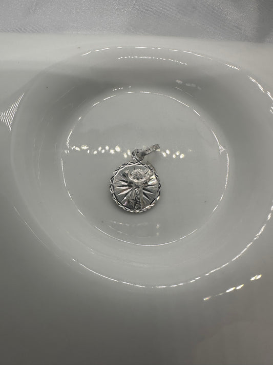 Baby Jesus Silver Pendant