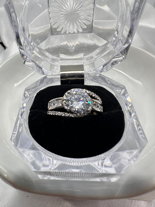 Engagement Silver Ring