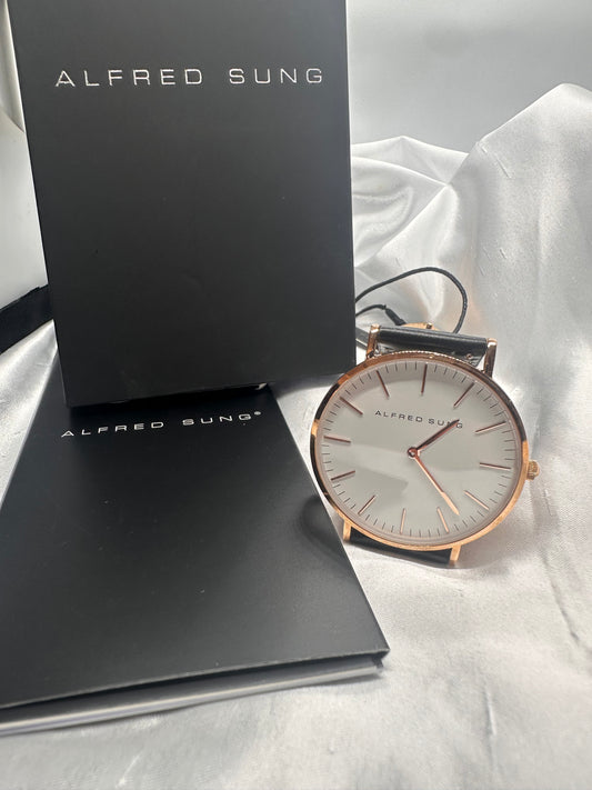 Slim Gold Rose / Black