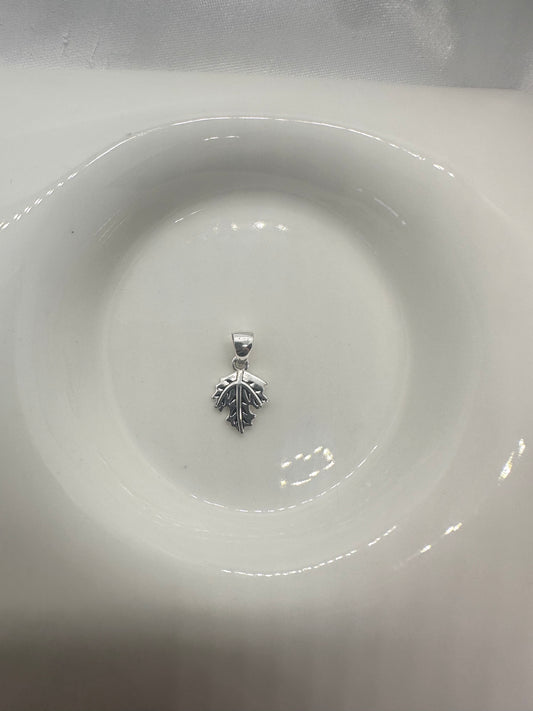 Leaf Silver Pendant