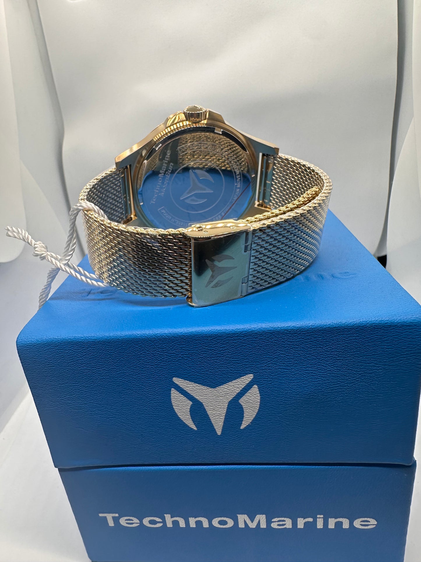 TECHNOMARINE 
MoonSun Date Quartz Gold  Dial Men's Watch-822007