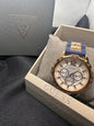 Guess Blue and Gold Rose