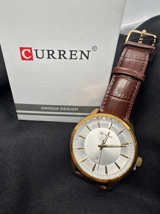 Men Brown Leather