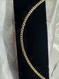 Anklet Cuban link 2Tone
