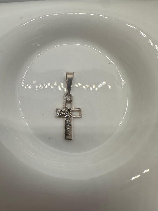 Small-Face Jesus Cross