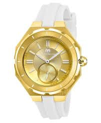 Technomarine Cruise Sea Lady Quartz Gold White Dial Watch 37mm