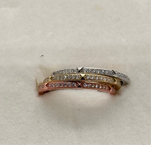 Tri-Color Rings