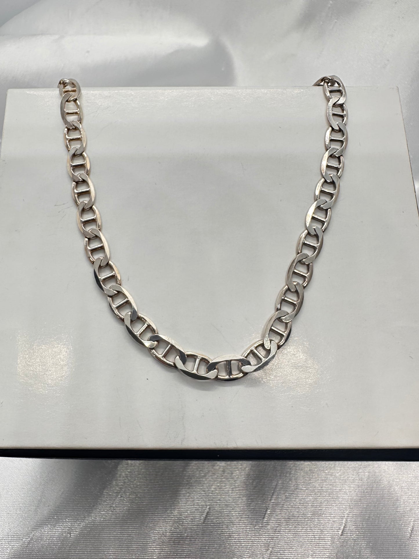 G Silver Necklace