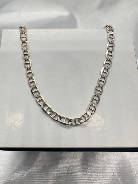 G Silver Necklace