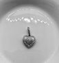 Heart Pave Charm