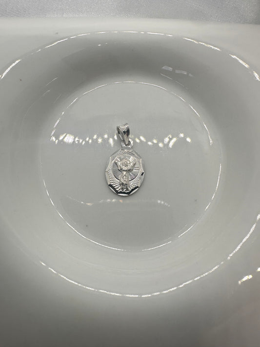 Baby Jesus Silver Pendant