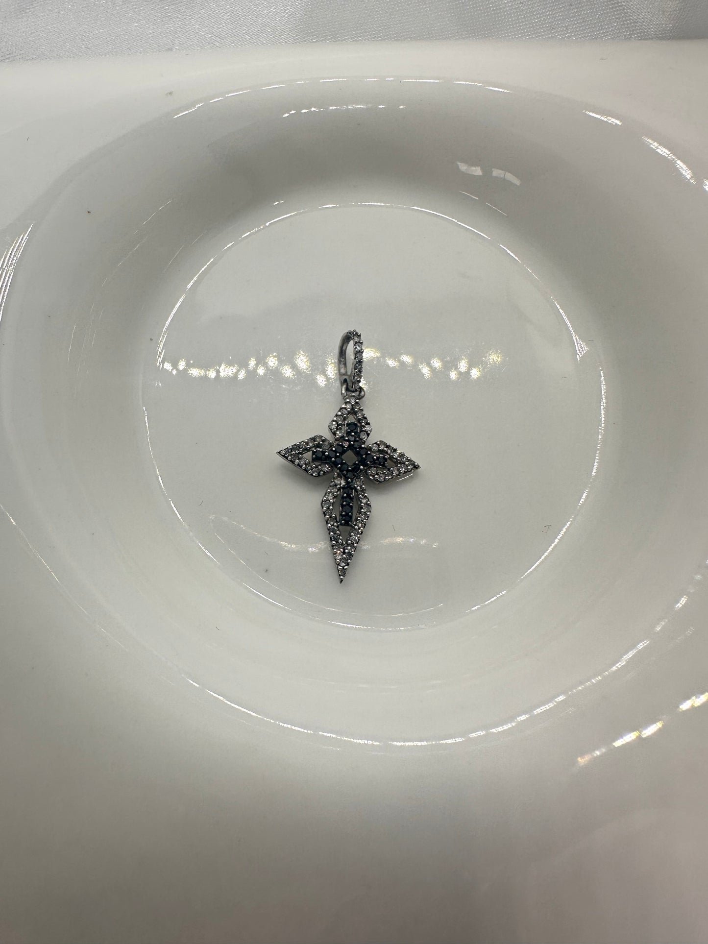 Black Stone Cross