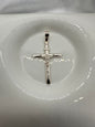 Silver Jesus Cross