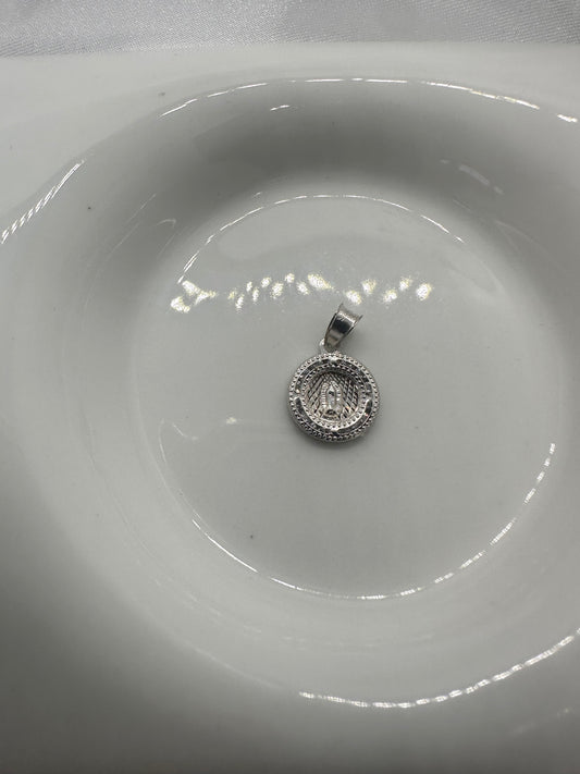 Guadalupe Silver Pendant