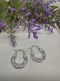 Silver Hoops C