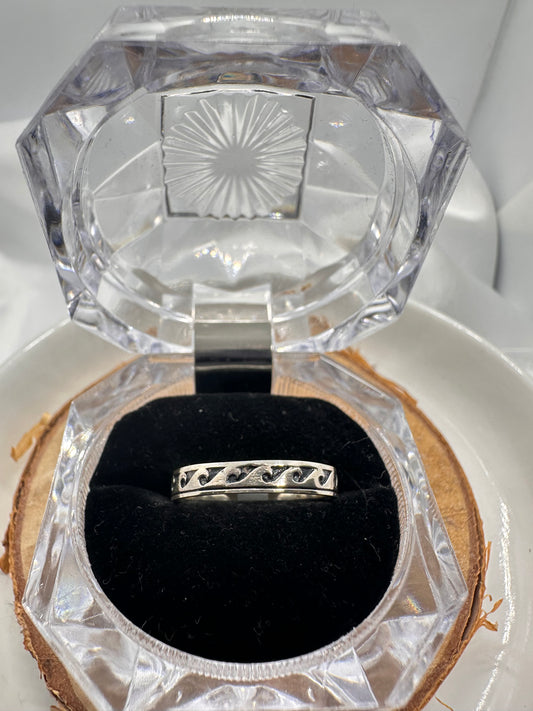 Wave Silver Band