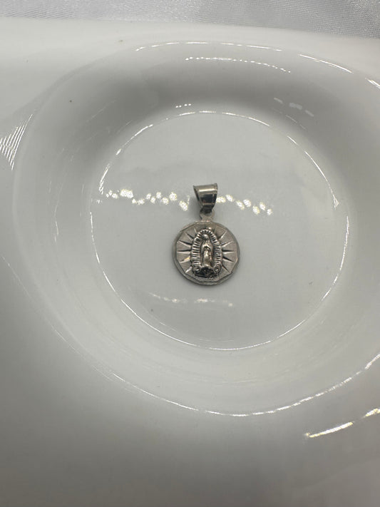Guadalupe Silver Pendant