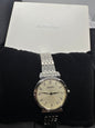 Seiko SFQ801 Essentials Stainless Steel Silver Patterned Dial Women's Quartz Watch