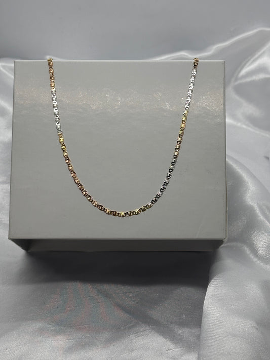 Gucci link Tri-Color Chain