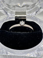 Silver Engagement Ring