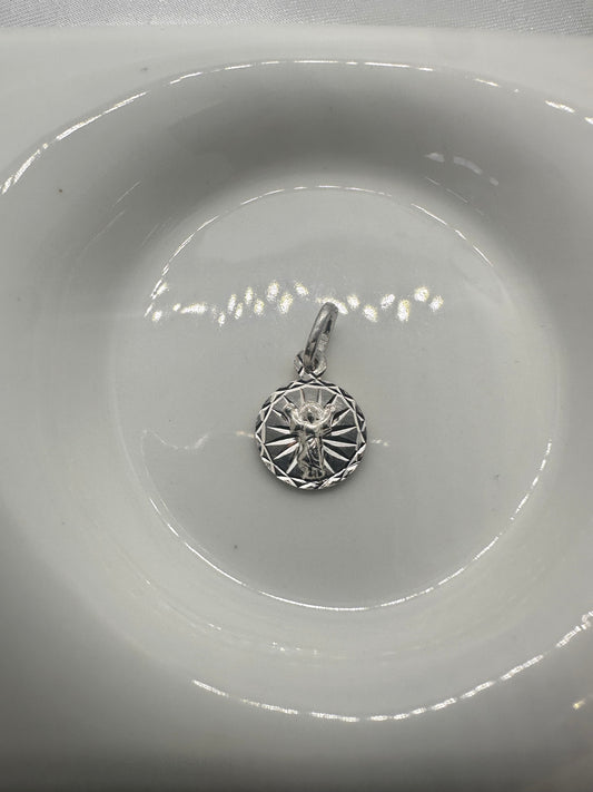 Baby Jesus Silver Pendant