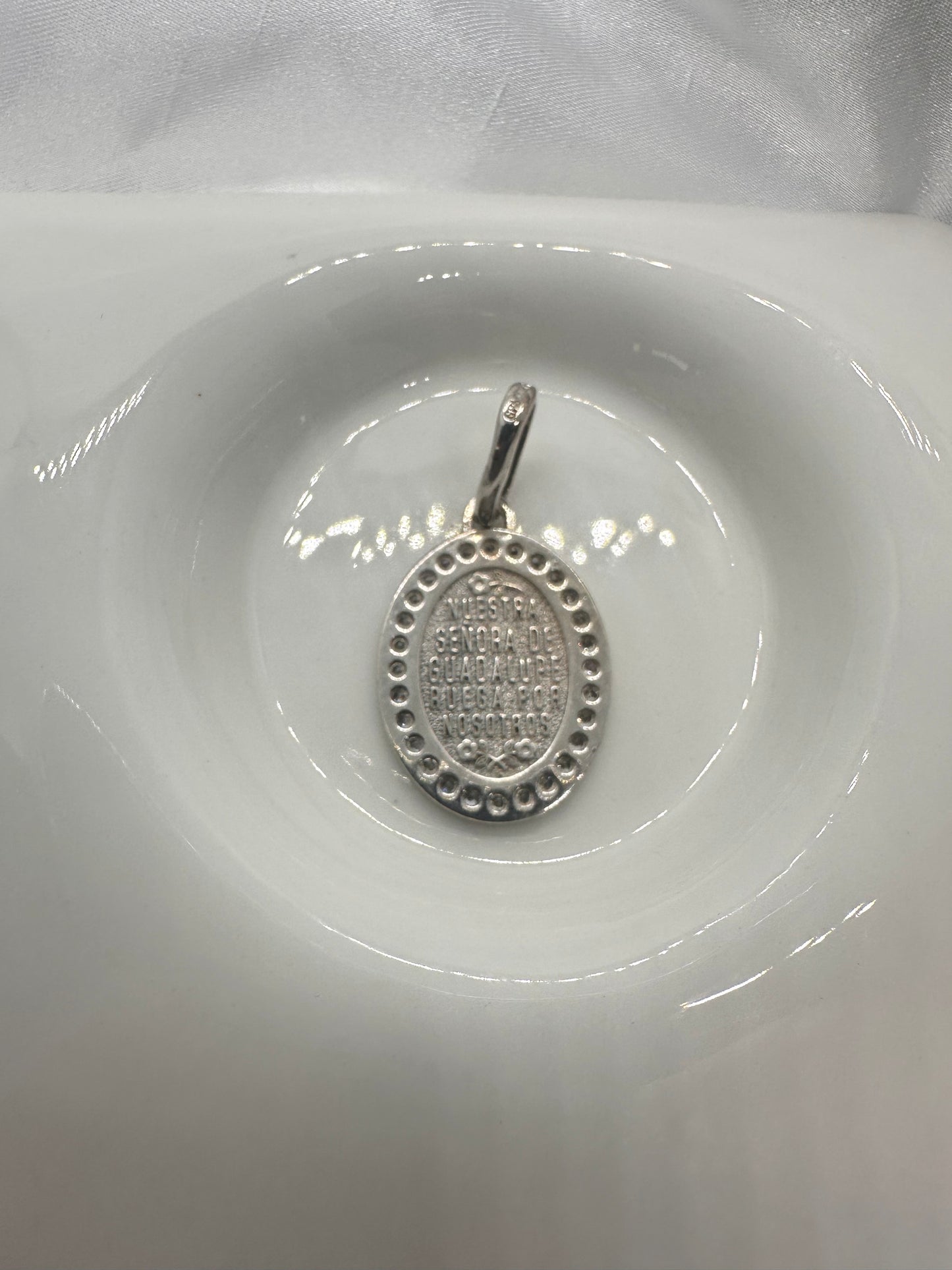 Guadalupe Silver Pendant
