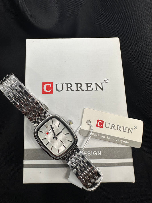 Curren Silver Rectangular