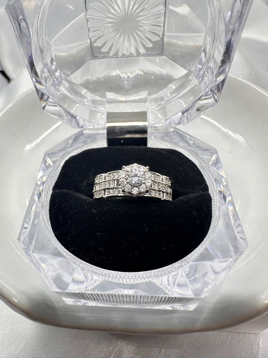 Silver Engagement Ring