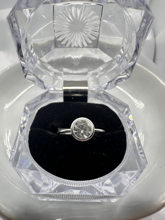 SILVER Ring 8mm