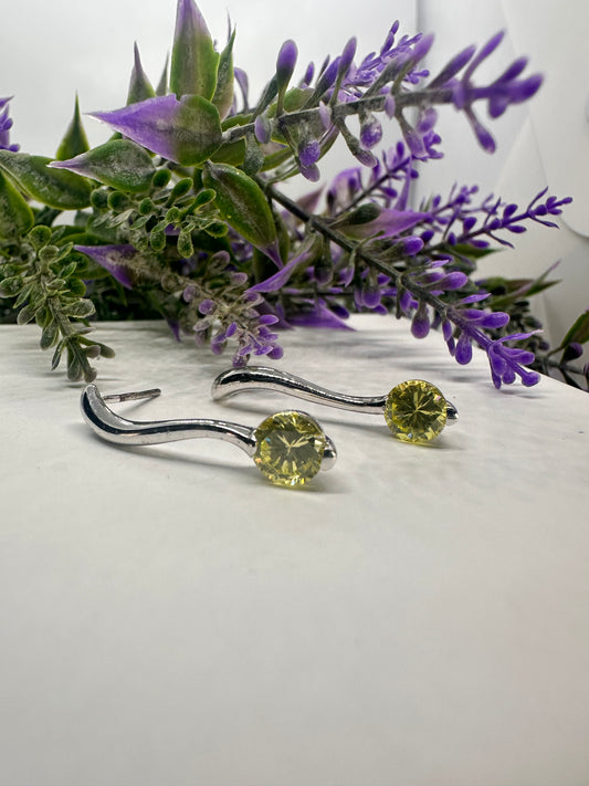 Green Earrings