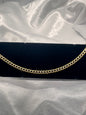 Anklet Cuban link 2Tone