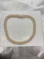 Cuban link Pave Bracelet