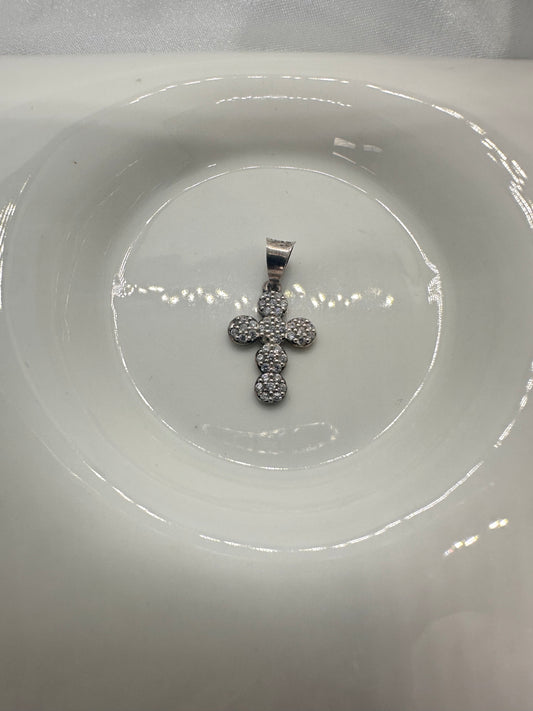 Silver Stone Cross