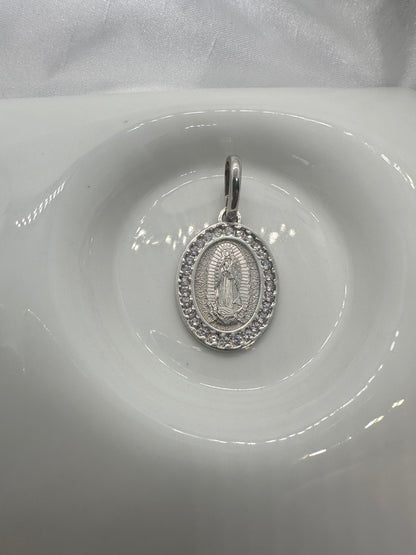 Guadalupe Silver Pendant