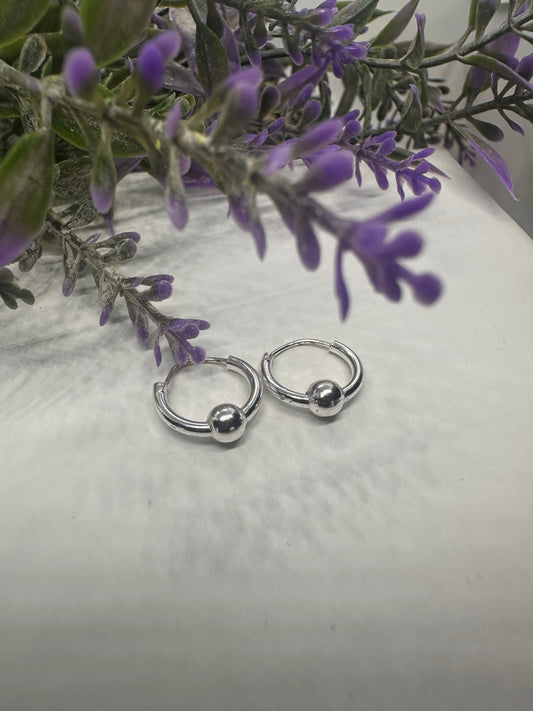Silver Hoops ⚪️