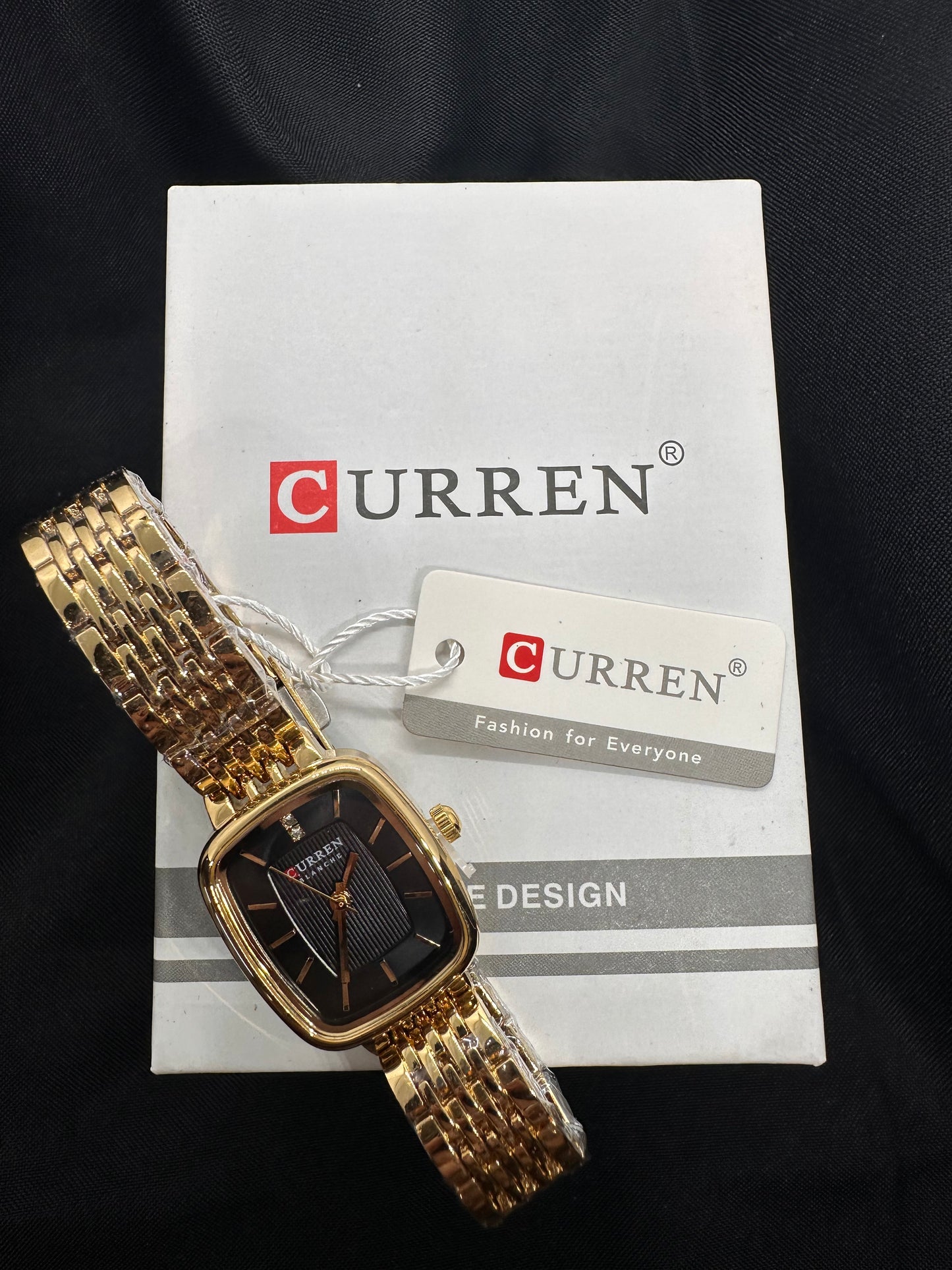 Curren Gold Rectangular