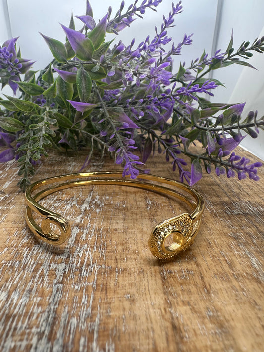 Safety Pin Bangle