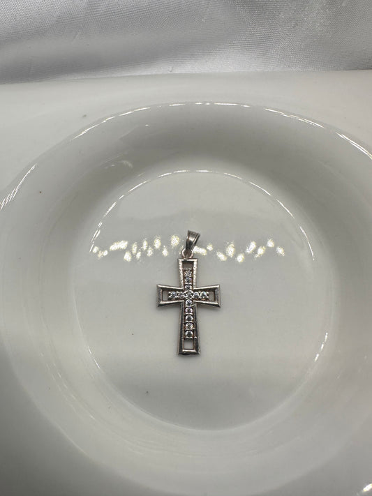 Stone Silver Cross