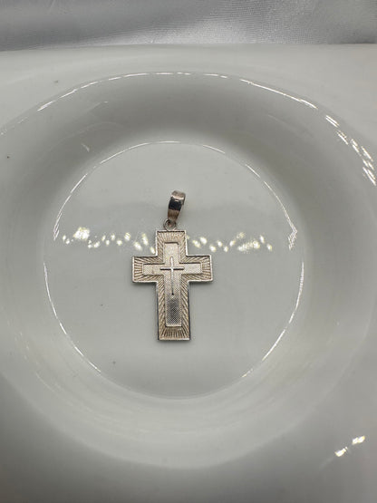 Silver Cross & Prayer